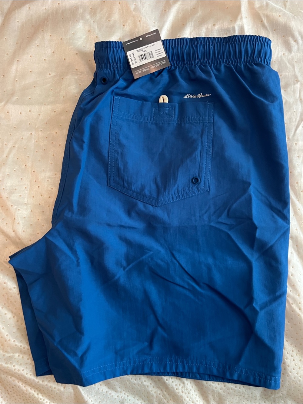 Eddie Bauer Men's Tidal Shorts 2.0 Pacific Blue